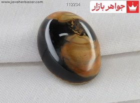 تصویر نگین عقیق باباقوری کد 112234 