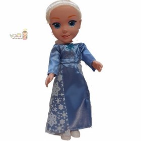 تصویر عروسک السا گوشتی موزیکال طرح FROZEN 