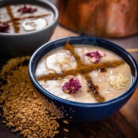 تصویر حلیم نیمه آماده الیت. 75 گرم ( نیمه آماده ). حلیم نیمه آماده. حلیم فوری. حلیم الیت. مناسب 4 نفر. مسیح مارکت 