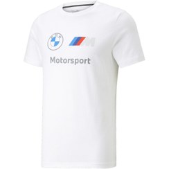 تصویر تی‌شرت مردانه لوگوی BMW M Motorsport برند puma BMW M Motorsport ESS Mens Logo T-Shirt