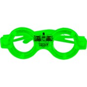 تصویر عینک تولد پارتی LED چراغ دار مدل گرد 