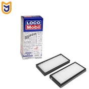 تصویر فیلتر کابین لوکومبیل LOCO Mobil مدل LC888/34 مناسب ساینا 