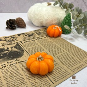 تصویر شمع کدو کوچک 