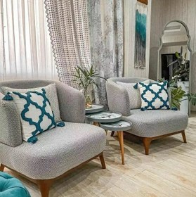 تصویر مبل راحتی مینیمال مدل حلالی Ali Sofa