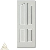 تصویر درب اتاقی اچ دی اف چهار قاب - HDF روکش PVC HDF room door, four frames