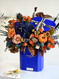 تصویر ست گل و کیک پاییزه 