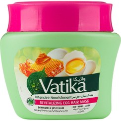 تصویر ماسک مغذی مو ی سر 350میل واتیکا ا Vatika Intensive Nourishment Hair Mask 350ml Vatika Intensive Nourishment Hair Mask 350ml