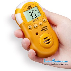 تصویر دستگاه سنجش کربن مونوکسید CEM CO-110 ا CEM CO-110 Carbon Monoxide Meter CEM CO-110 Carbon Monoxide Meter