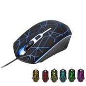 تصویر ماوس سیمدار گیمینگ وسدار مدل WESDAR MOUSE X66 