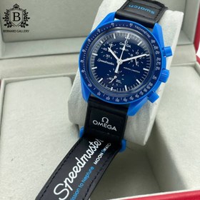 تصویر ساعت امگا و سواچ نپتون OMEGA X Swatch Mission on Neptune امگا ( Omega )