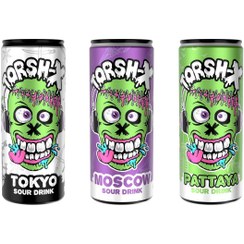 تصویر نوشیدنی گازدار ترش اکس TORSH-X 