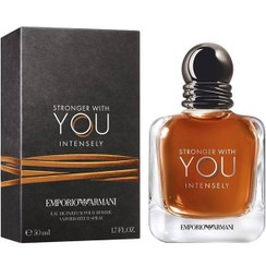 تصویر ادوپرفیوم مردانه جیورجیو آرمانی استرانگر ویت یو اینتنسلی _ Giorgio Armani Emporio Armani Stronger With You Intensely Eau De Parfum (EDP) 100ml 