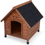 تصویر خانه سگ چوبی مدل L07 