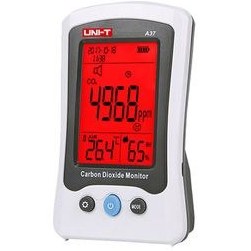 تصویر آنالایزر گاز دی اکسید کربن یونیتی مدل UT-A37 UNI-T A37 Carbon Dioxide Detector CO2 Monitor