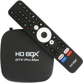 تصویر اندروید باکس hd box pro max Android tv box 4k hd box gtv pro max