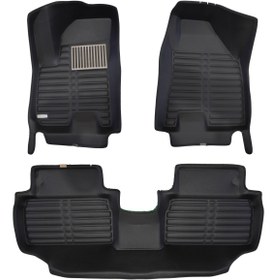 تصویر کفپوش پنج بعدی خودرو مناسب جک j4 