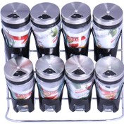 تصویر سریس جا ادویه 9 پارچه کاپریس مدل پارادایس کد 13206*800 