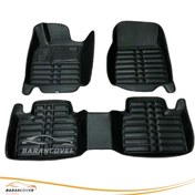 تصویر کفی پنج بعدی تویوتا کمری 2024-2025 رنگ مشکی 