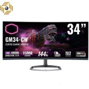 تصویر مانیتور کولر مستر مدل GM34-CW سایز 34 اینچ GM34-CW 34 Inch UWQHD Gaming Monitor