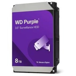 تصویر هارد اینترنال وسترن دیجیتال ظرفیت 8 ترابایت Western Digital CMR Purple Surveillance