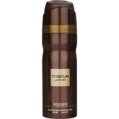 تصویر اسپری بدن مردانه رودیر مدل توسکان لدر حجم 200 میلی لیتر Rodier Tuscan Leather Body Spray