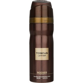 تصویر اسپری بدن مردانه رودیر مدل توسکان لدر حجم 200 میلی لیتر Rodier Tuscan Leather Body Spray