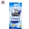 تصویر پک خودتراش 3تیغه مردانه مدل اگز Schick Exacta 3 Blade For Men 4 Razors