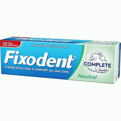 تصویر چسب دندان مصنوعی فیکسودنت Fixodent Complete Neutral 
