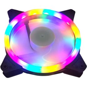 تصویر فن کیس 12 در 12 RGB دی نت 