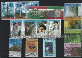 تصویر تمبرهای تک سال 1389 