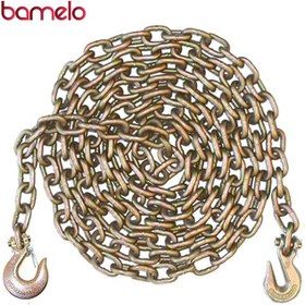 تصویر زنجیر قلاب کج chain with bent hook