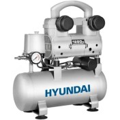 تصویر کمپرسور باد سایلنت 10 لیتری هیوندای مدل HP-1090 