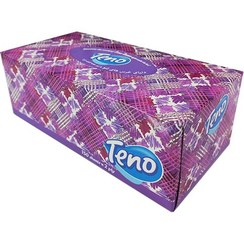 تصویر دستمال کاغذی300 برگ تنو ا Teno Flower And Bird 150 Tissue Paper Teno Flower And Bird 150 Tissue Paper