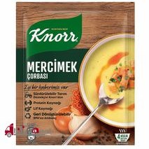 تصویر سوپ آماده KNORR MERCIMEK کنور عدس 76 گرم تاریخ 2024/06 