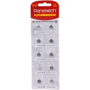 تصویر باتری سکه ای Panatech Alkaline AG4 بسته 10 عددی 