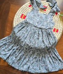 تصویر پیراهن ساحلی نخی 