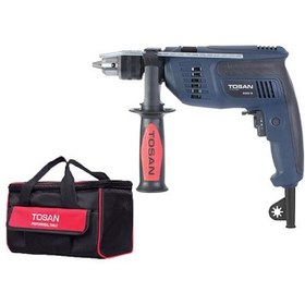 تصویر دریل13 میلیمتری ضربه ای(چکشی) توسن مدل 0022DBX 750 W hammer drill, Tosan model 0022DBX