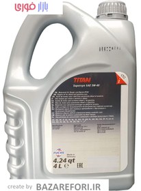 تصویر روغن موتور خودرو فوکس مدل Titan 5w-40 Supersyn حجم 4 لیتر 