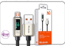 تصویر کابل USB به microUSB مک دودو مدل CA-7481 طول 1.2 متر USB to microUSB cable MacDoDoo model CA-7481 length 1.2 meters