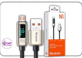 تصویر کابل USB به microUSB مک دودو مدل CA-7481 طول 1.2 متر USB to microUSB cable MacDoDoo model CA-7481 length 1.2 meters