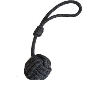 تصویر توپ کنفی دسته دار | hemp ball 