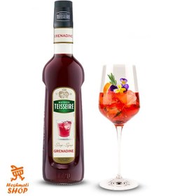 تصویر سیروپ تسیر گرانادین Teisseire grenadine syrup 