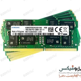 تصویر رم لپ تاپ سامسونگ SO-DIMM 16GB 2666MHz CL19 DDR4 Samsung SO-DIMM 16GB 2666MHz CL19 DDR4 Memory