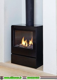 تصویر بخاری هیزمی کد 61 