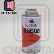 تصویر گاز R600a برند سیزن 120 گرم خالص R600a Regrigerant Gas