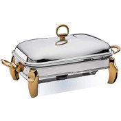 تصویر سوفله مستطیل کوچک پافیلی طلایی یونیک کد UN-3106 