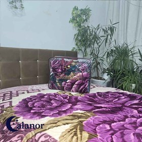 تصویر پنو دونفره گلدار 