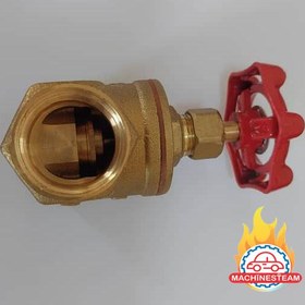 تصویر شیر گازی برنجی 