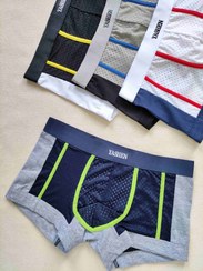 تصویر شورت مردانه نیم پا سوزنی کد ۲۷۳ 