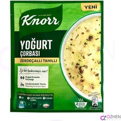 تصویر سوپ ماست کنور حاوی زردچوبه 79 گرم ا knorr yogurt soup Contains 79g of turmeric knorr yogurt soup Contains 79g of turmeric